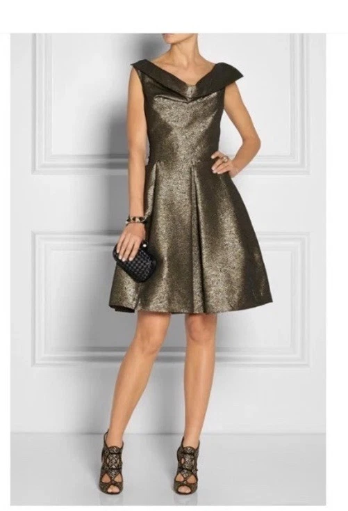 white and gold dress trick 2000s Vivienne Westwood Anglomania Mahogany Dress main image 1