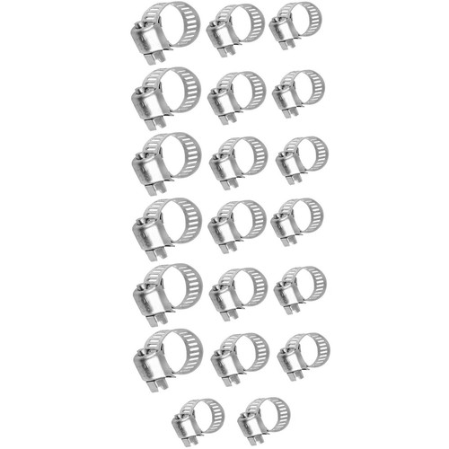 20x Jubilee Clips Stainless Steel Hose Clips Drive Hose Clamps Assorted Sizes - Picture 12 of 12