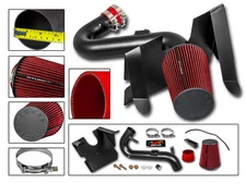 Cold Air Intake Kit MATT BLACK + RED Filter For 05-09 Mustang 4.0L V6