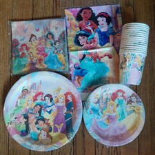 Disney Princess Birthday Party Supplies Variety Set