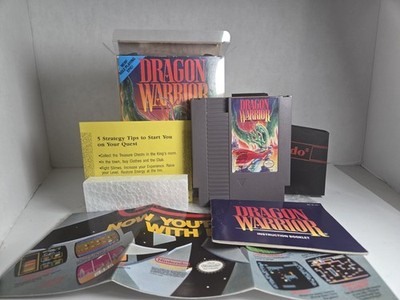 Dragon Warrior 1 NES Nintendo Entertainment System 1989 Complete CIB New Battery