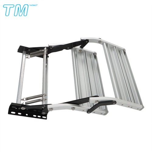 RV Camper 2 Step Platform Steps Stair Anti-Slip Aluminum Pull Out Retractable - Picture 8 of 12