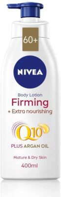 NIVEA straffende Körperlotion Q10 + Arganöl 400ml pflegende Feuchtigkeitscreme 4 straffe Haut