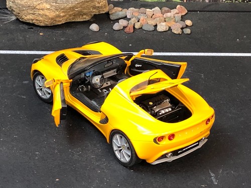 Imperfect JADI 1:18 Diecast YELLOW LOTUS ELISE 111S 111 S No Box Open Doors/Hood - Picture 16 of 24