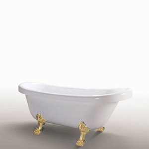 freestanding feet badewanne simbashopping standarmatur goldenen freistehende fen clawfoot peipomp idromassaggio
