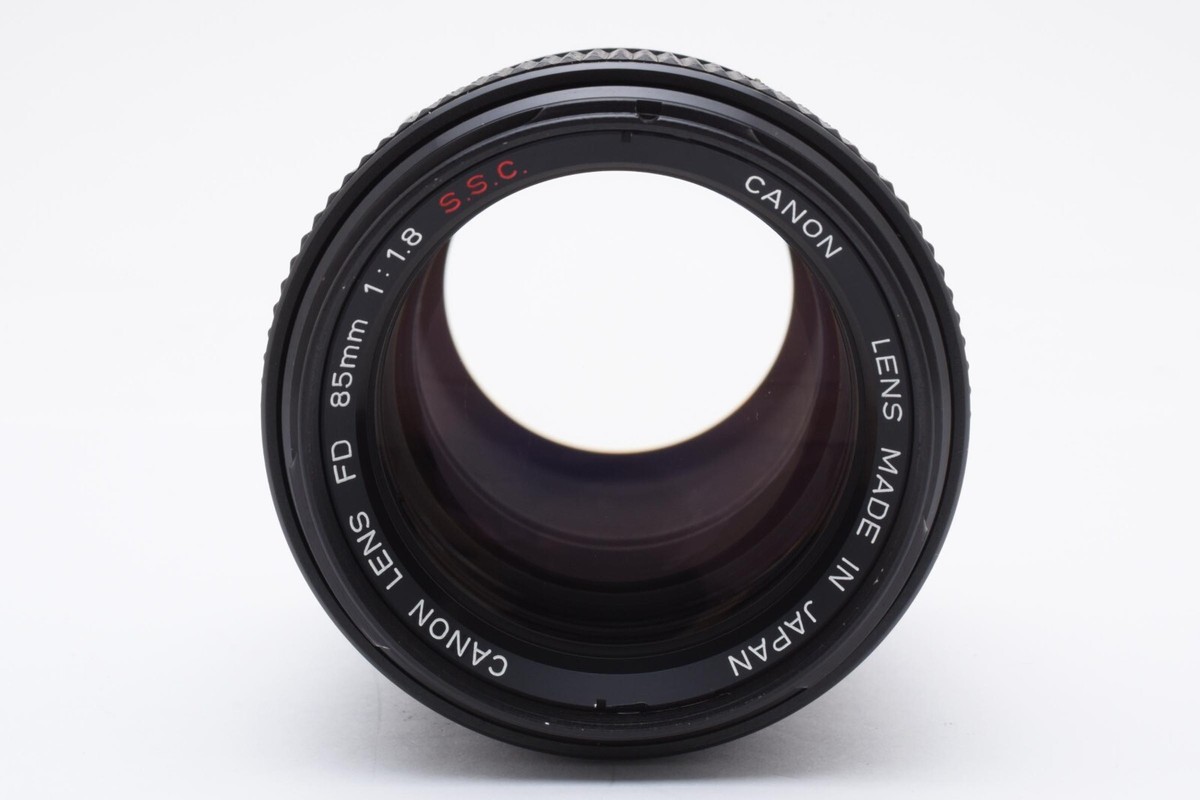 ★良品★キヤノン Canon FD 85mm F1.8 SSC S.S.C. Canon 85mm f1.8 SSC Lens for FD | Blue Moon Camera