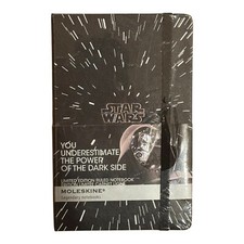 Darth Vader MOLESKINE STAR WARS RULED NOTEBOOK 9X14cm Ltd ED New Sealed Read