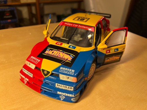 Alfa Romeo 155 v6 dtm nissen UT models 1:18 coche escala diecast - Imagen 2 de 8
