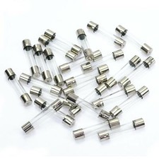 25pcs 20A Amp Quartz Glass Tube AGC Fuse Nickel Auto Car Fast Quick Below 6 30mm