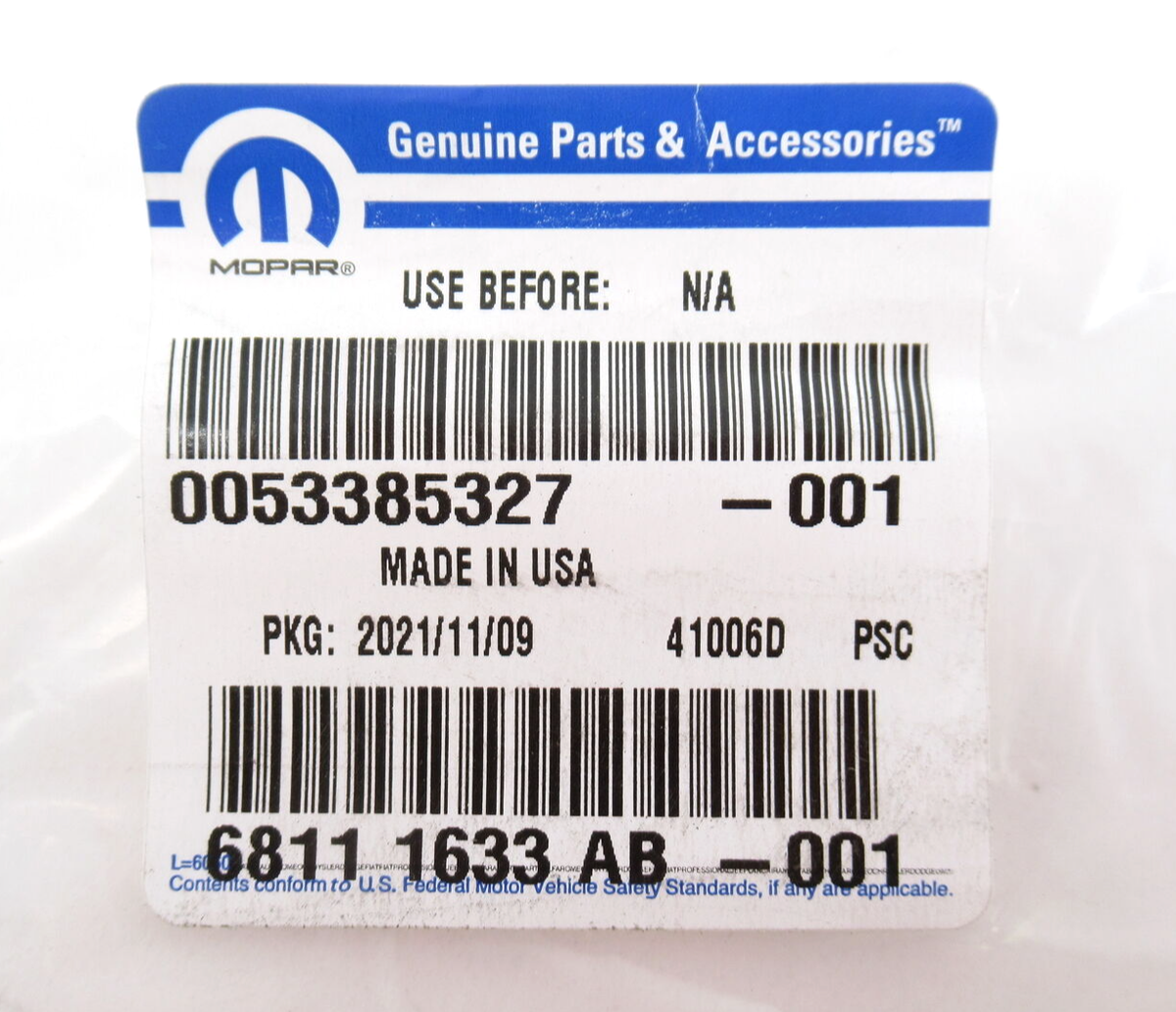 Genuine OEM Mopar Jeep 68111633AB Rear Bumper Step Pad 2011-2021