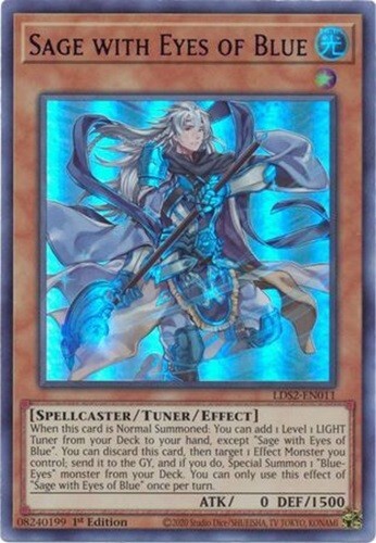Yu-Gi-Oh! Trading Card – Maiden With Eyes Of Blue - LDS2-EN006 Common - 1st Edition