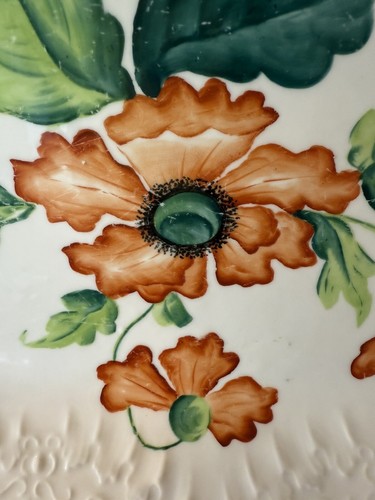 Altrohla Austria Platte 14,5 China grün orange Vintage - Bild 3 von 8