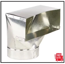 10 In. X 4 In. to 6 In. 90-Degree Register Box