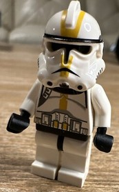LEGO Star Wars Clone Trooper 327th Star Corps Phase 2 Black Head sw0128a 7655