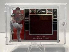 2023 Panini Three and Two Brandon Pfaadt #JS-BP RC Jumbo Swatch /75 Diamondbacks