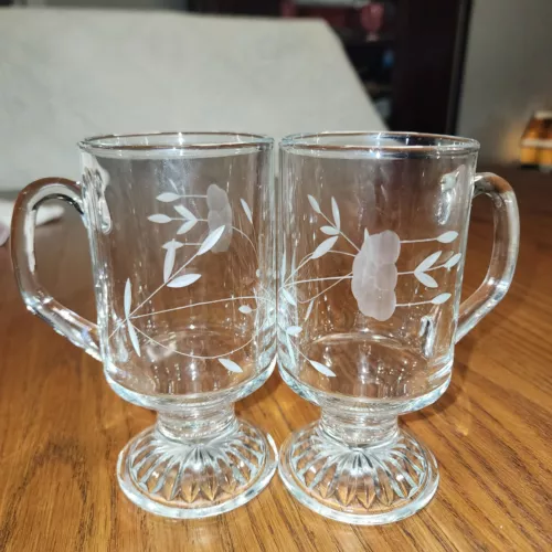 Heritage Irish Coffee Mugs  by Princess House