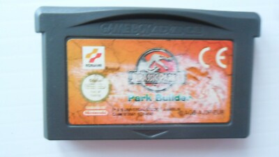 JURASSIC PARK PARK BUILDER GAME BOY ADVANCE NINTENDO AGB-002 CARTRIDGE ONLY