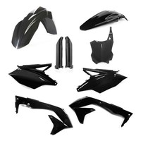 Acerbis Set Motorradverkleidungen Plastics Schwarz Kawasaki Kx 450 F 2018