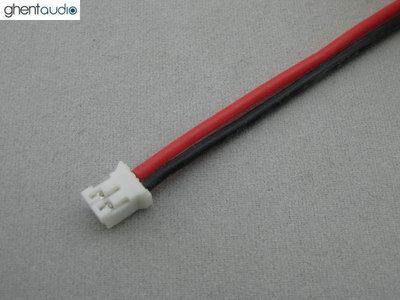 5pcs(30cm 1ft) JST PHR-2 UL Silicone Stranded Copper 24AWG cable/wire lead