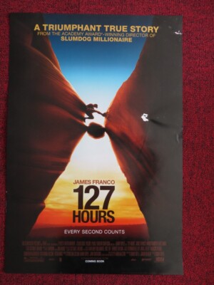 127 HOURS U.S MINI (20''x 13.5'') POSTER JAMES FRANCO DANNY BOYLE 2010