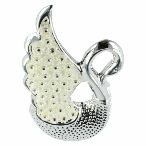 Schneekugel Weihnachten - Engel Mit Harfe, Blau Auf Silbernem Sockel, 120mm