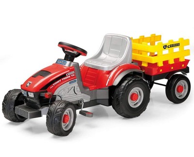 ASSE PEDALI PER TRATTORE PEG PEREGO MAXI-EXCAVATOR GIALLO