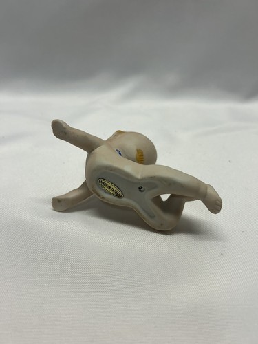 3 Vintage Porcelain Bisque Kewpie Adorable Baby Figurines Lying Down Lefton - Picture 8 of 9