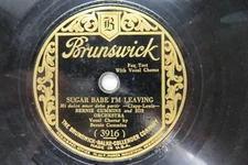 Bernie Cummins & Orch. - BRUNSWICK 3916 - Sugar Babe I'm Leaving & My Pet