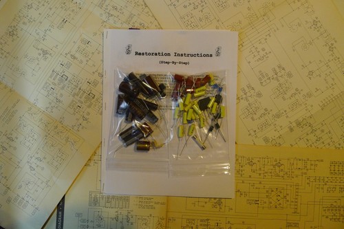 ALTEC 306A 303C 303B tube restoration recap repair service rebuild kit fix set