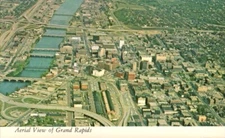 Postcard - Aerial View, Grand Rapids, Michigan 3270