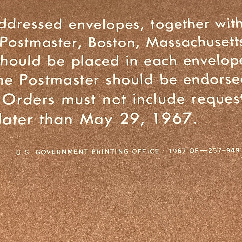 1967 13¢ John F. Kennedy Regular Postage Stamp FDC Bulletin Board Advertising - Image 4 of 4