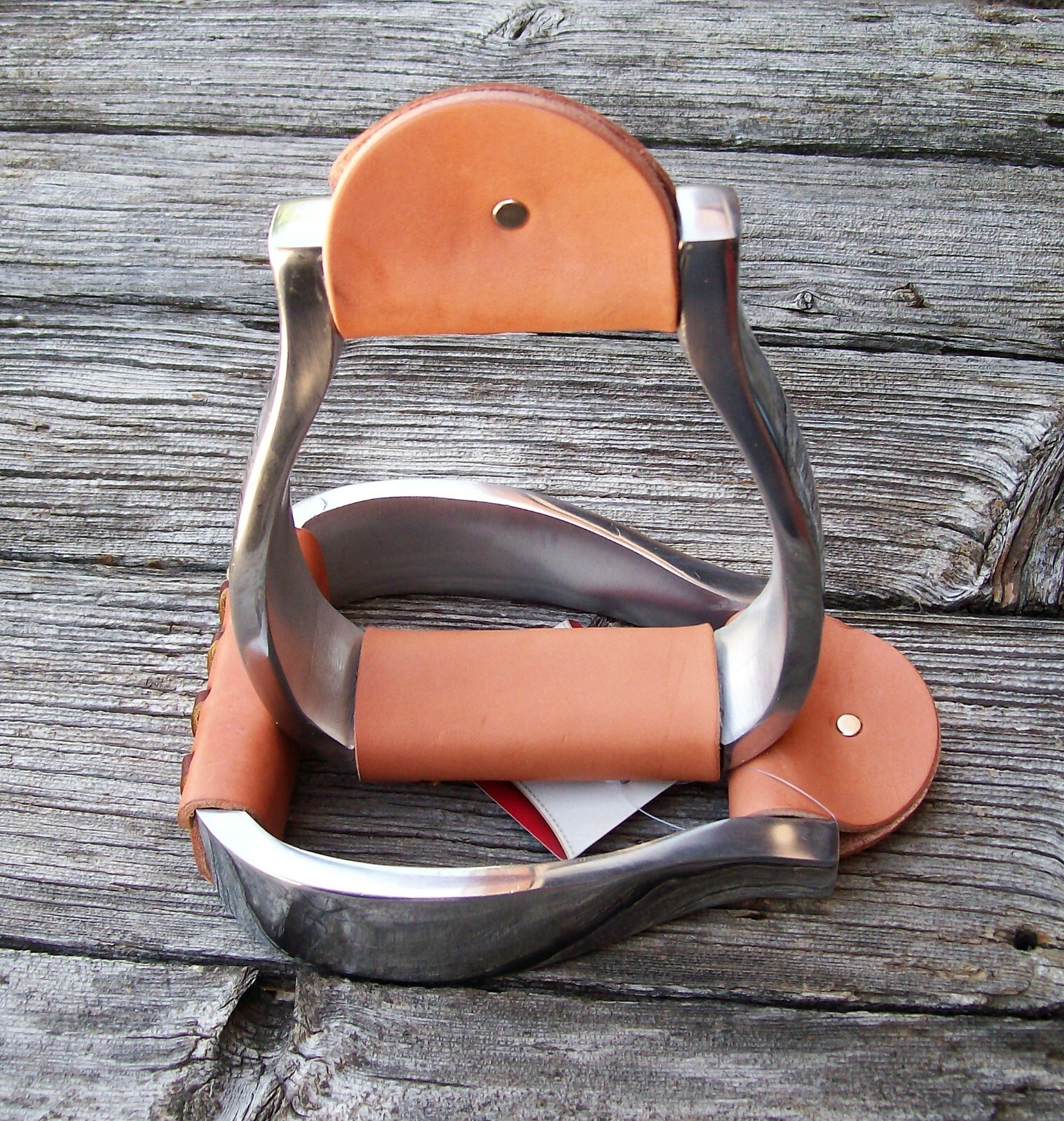 Western Saddle Stirrups Oxbow Visalia Barrel Aluminum Stirrup Cowboy