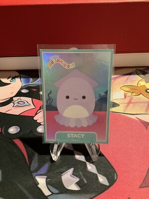 holographic squishmallow card Official Kellytoy Series 1 Trading Cards (Pack of 6) Toys Each box contains multiple packs bursting with potential chase cards 2025 Panini Squishmallows Hobby Mega