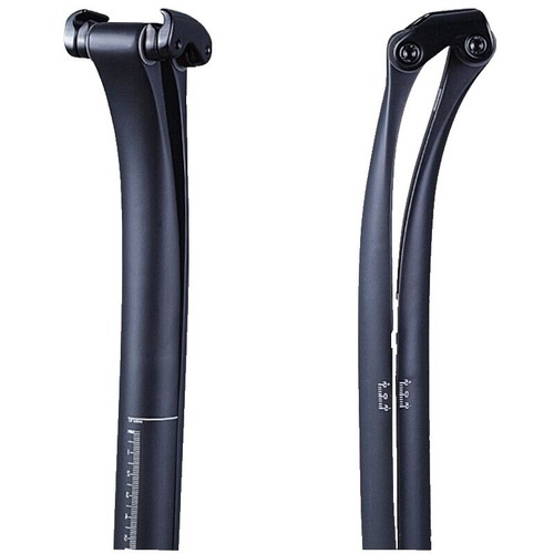 Tige De Selle Vélo ITM Effedue 27.2 Mm, Aluminium-carbone, 350 Mm, Fabrication Italienne