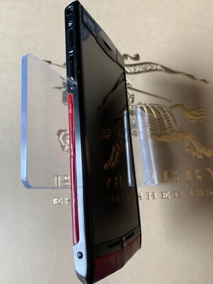 RARE! Vertu Signature Touch- 64GB - Dark Red Alligator (Unlocked