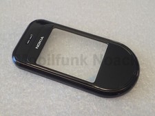 Original Nokia 7373 A - Cover | Frontcover | Oberschale Black Chrome 0251476 NEU
