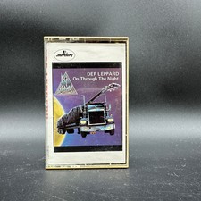 1980 Def Leppard On Through The Night Cassette Tape MCR4 1 3828