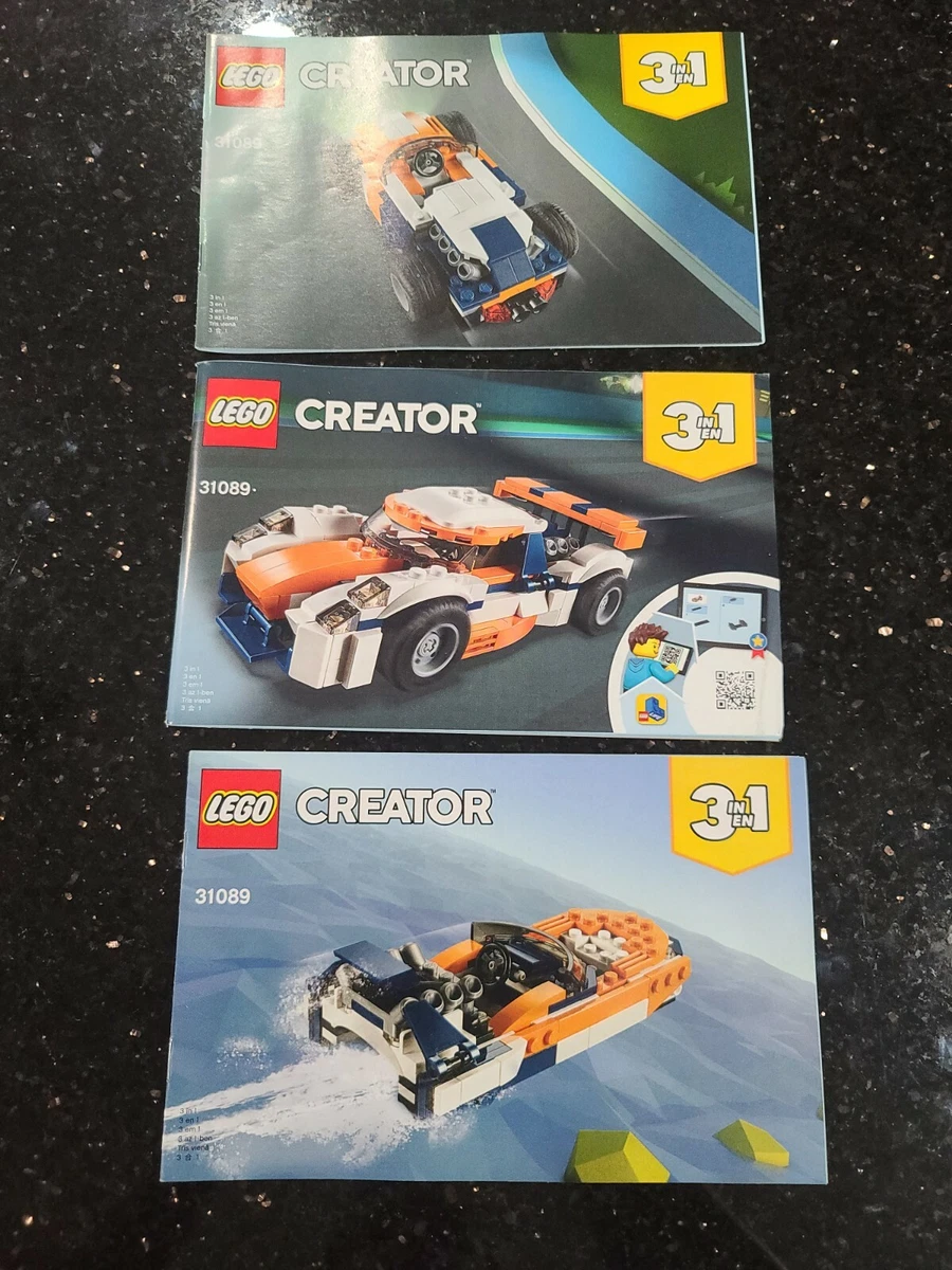 Lego 31089 instructions sale