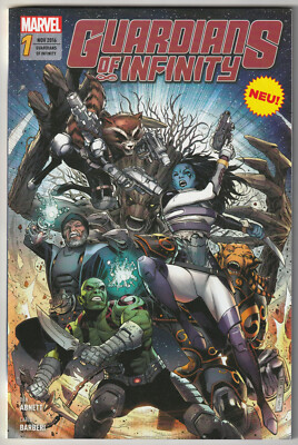   GUARDIANS OF INFINITY #1, Panini/Marvel Comics 2016 COMIC TRADE-PAPERBACK Z1-