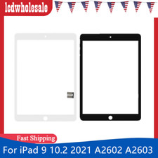 For iPad 9 9th 10.2" 2021 A2602 A2603 Tablet Touch Screen Glass Replacement New