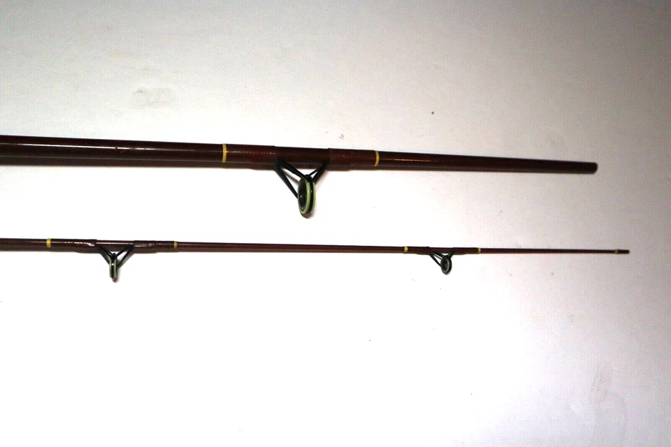 Vintage Fenwick SP812 Fenglass 2pc Med-Light Spinning Rod Ceramic Guides 80" EXC - Image 3 of 4