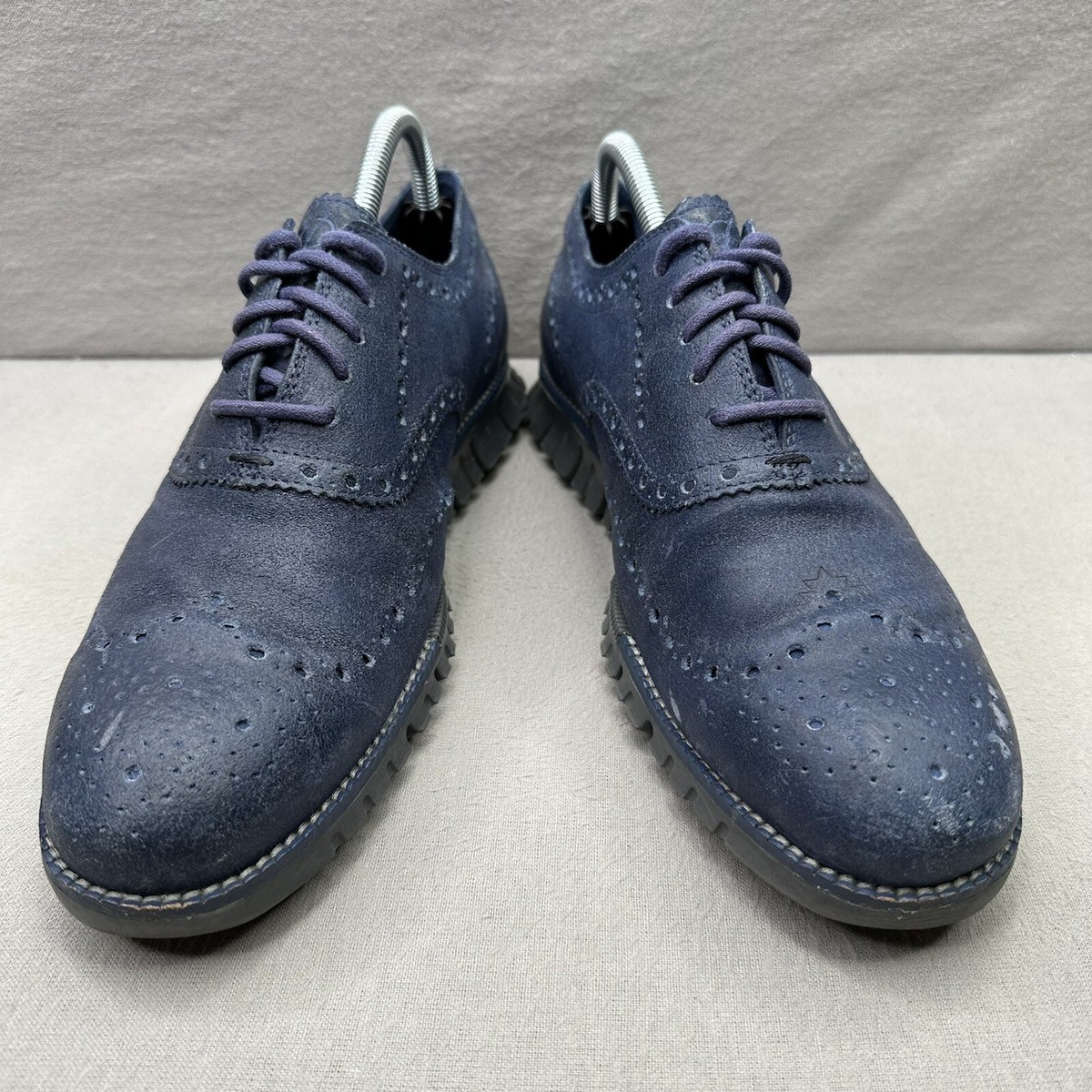 Cole Haan Zerogrand Wingtip Oxford Blue Men’s 8.5 Lightweight Comfort Cole Haan 4.ZERØGRAND Wingtip Oxford Mens – Blue Salon main image 2