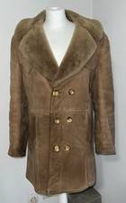 Manteau en mouton retourné vintage taille 40/42