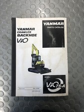 YANMAR TEILEKATALOG VIO75-A RAUPENBAGGER 12/06
