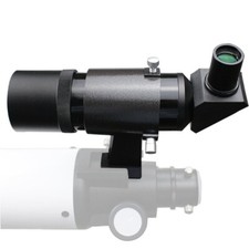 9x50 Angled Finder Scope Multi-Film with Upright and Non-Reversed Image Black
