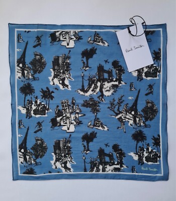 Paul Smith Einstecktuch 100% Baumwolle