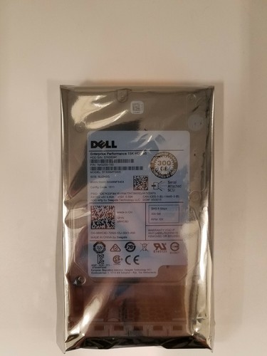 Dell 7FJW4 300GB 15000RPM 12Gb/s 2.5" SAS Hard Drive ST300MP0005 AW71719c