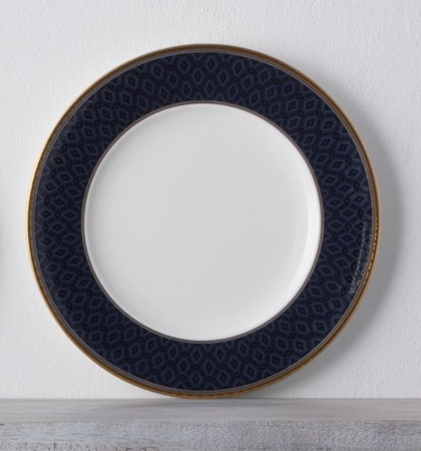 NORITAKE BLUESHIRE LUNCHEON ACCENT PLATE 9" BONE CHINA 4944-451 NEW - Picture 2 of 3