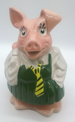 Wade Natwest Vintage Pig Piggy Banks Annabel with Original Stopper