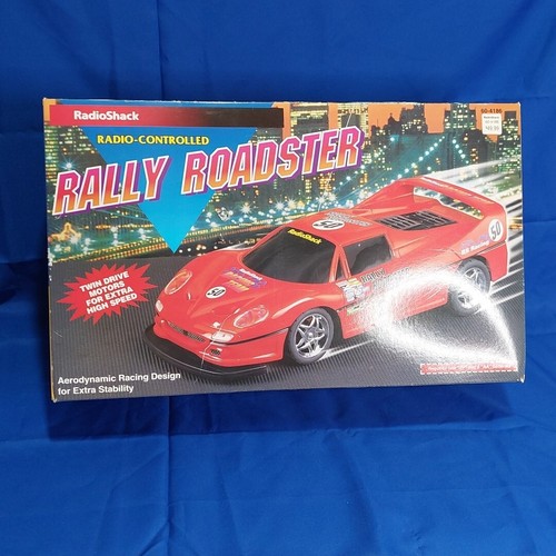 Radioshack RC Radio-Controlled Red Ferrari F50 Rally Roadster Car - Picture 20 of 22